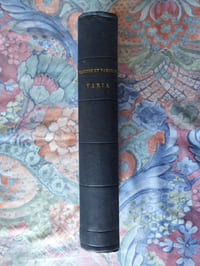 MED 085-4 LALAGADE (Paul  -Désiré) : Etudes théoriques et expérimentales sur l’action de la vaccine chez l’homme.                                                 Paris, J.-B. Baillière,  sans date.                                                                                           74 pp. [dont faux-titre et titre, avant-propos, daté : Albi : décembre 1860]. L’auteur (Montredon-Labessonné (81), 1813-Albi, 1899)  était Directeur du Service de la Vaccine pour le Département du Tarn. Exergue, au titre : « La vaccine (…) ne substitue aucune maladie à la petite vérole, (…)[elle] ne se transmet qu’elle-même ». EAS, sur le faux-titre,  de l’auteur « A Monsieur Depaul, professeur à la faculté de médecine, etc. ».
MED 085-5 LALAGADE (Paul -Désiré) : La vaccine et la petite vérole dans le département du Tarn en 1870 et 1871.                                                                     Albi, Imprimerie Ernest Desrue, 1872.                                                                                63[dont faux-titre et titre]-(1) pp. Rapport présenté à M. le Préfet du Tarn.  Exergue, au titre : « La Vaccination, c’est la sentinelle vigilante. La Revaccination, c’est la forteresse inexpugnable ». EAS, sur le faux-titre,  de l’auteur : « A mon éminent confrère [nom massicoté à la reliure], professeur à la faculté de médecine de Paris ». 
MED 085-6 LALAGADE (Paul -Désiré) : Rapport sur le service de la vaccine dans le département du Tarn, de 1850 à 1861. Albi, Imprimerie de Maurice Papailhau, 1862. Sans faux-titre, 23[dont le titre]-(1) pp. Imprimé sur papier teinté.  Exergue : « La vérité de l’immense utilité de la vaccine est consacrée par soixante quatre années de bienfaits. La propagation de la vaccine est la meilleure pratique médicale ». EAS de l’auteur (nom massicoté], sur le titre.
MED 085-7 BOURGUET (D. Juan José Guillermo)[Jean Joseph Guillaume]: Memoria sobre el virus vacuno [le virus bovin], premiada con la medalla de oro y tìtulo de sócio de merite por el Institutto Médico Valenciano en el concurso de 1858. Escrita en francés.                                                                  Valencia, Imprenta de D. José Mateu Garin, 1858.                                                                          Sans faux-titre, 65[dont le titre]-(1) pp.-(1) f. [Correcciones]. Mention manuscrite sur le titre, après le nom de l’auteur : « de Rodez ». Cachet sur le titre : «  Instituto medico Valenciano », identique à celui apposé sur un exemplaire numérisé in Google Play.                                                                                          Aucune information sur le traducteur. Bien présent à la BNF (30146976), à Marseille, décrit « Sans lieu ni date, pays inconnu » ! (BMUR-fonds régional), absent aux catalogues en ligne de la Biblioteca Nacional (Espagne) et  de la Comunidad Valenciana.                                                                                                      EAS de l’auteur, sur le titre, « Hommage respectueux (…) à Mr le Dr Depaul (…) Rodez, [illisible], 7bre 1862 ». L’auteur avait soutenu sa thèse à Montpellier, en 1824. Le titre précise : «  Cirujano en gefe del Hospital general del Hôtel-Dieu y de las cárceles de Rodez (…) Médico vacunador de la Subdelegacion de Rodez, conservador del virus vacuno, etc. ». 
