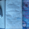 [I]- BOURDON (Isidore) : Essai sur l’influence de la pesanteur sur quelques phénomènes de la vie.  Paris, de l’Imprimerie de A Belin, 1819. 32pp. ...