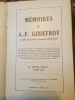 MEMOIRES de A.-F. Godefroy. A.-F. GODEFROY Coiffeur-inventeur français (1852-1933)