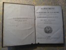 SUPPLEMENT au DICTIONNAIRE de l'ACADEMIE ainsi qu'à la plupart des autres lexiques français, contenant les termes appropriés aux arts et aux sciences, ...