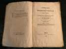 APHORISMES de PHYSIOLOGIE VEGETALE et de BOTANIQUE suivies du tableau des alliances des plantes, et de l'analyse artificielle des ordres. John LINDLEY ...