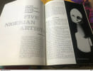 Collection de la revue trimestrielle : African Arts/ Arts d'Afrique. 1960-1999 . 