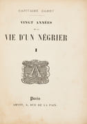Vingt années de la vie d'un négrier   par CANOT Capitaine Théodore