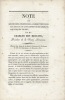 Note sur les moyens d'emp&ecirc;cher la corruption dans les bocaux o&ugrave; l'on conserve des animaux aquatiques vivans  . DES MOULINS Charles-Robert-Alexandre