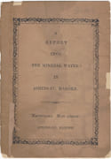 A Report upon the mineral waters in Ashino-Yu, Hakoke [sic]   by GEERTS Anton Johannes Cornelis