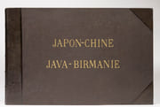 Album de 98 photographies sur papier albuminé, collées sur carton et montées sur onglets  by JAPON - CHINE - JAVA - BIRMANIE - PHOTOGRAPHIES 