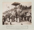 Ensemble de 48 photographies de 28 x 22 cm, tir&eacute;es sur papier albumin&eacute; et coll&eacute;es sur carton, vers 1890  . PHOTOGRAPHIE - CEYLAN] SCOWEN Charles
