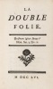 La Double folie  . MAGNY Jean-Baptiste-Michel