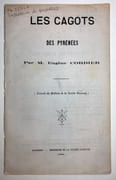 Les Cagots des Pyrénées (extrait du Bulletin de la Société Ramond)  par IMPRESSION DE BAGNERES]. CORDIER Eugène - Image 1