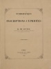Numismatique et inscriptions cypriotes  . LUYNES Honoré-Théodoric d'Albert de
