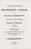Anatomische Untersuchung des Orycteropus Capensis. Eine Inaugural-Dissertation welche zur Erlangung der Doctorw&uuml;rde in der Medizin und Chirurgie unter ...