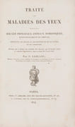 Traité des maladies des yeux observées sur les principaux animaux domestiques, principalement le cheval, contenant les moyens de les prévenir et de les guérir de ces affections  by LEBLANC Urbain
