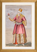 Fille de Joye Turque   by GRAVURE COLORIÉE] NICOLAY Nicolas de