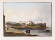 Couvent de la Guia à Macao   by GRAVURE EN COULEURS - CHINE] 