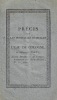 Pr&eacute;cis sur les propri&eacute;t&eacute;s m&eacute;dicales de l'eau de Cologne, de Jean-Marie Farina, ancien distillateur de Cologne, demeurant rue Saint-Honor&eacute;, n&deg; 331, &agrave; ...