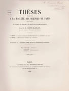 Action d'une masse intramercurielle sur la longitude de la lune. Thèses présentées à la Faculté des sciences de Paris pour obtenir le grade de docteur en mathématiques, soutenues [en] novembre 1906, devant la commission d'examen  by SAINT-BLANCAT Dominique