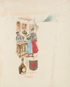La Bénédictine en [...]   by AQUARELLES - VINS] KAUFFMANN Paul - Image 1