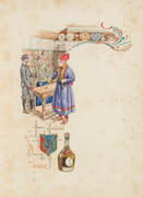 La Bénédictine en [...]   by AQUARELLES - VINS] KAUFFMANN Paul - Image 2