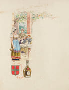La Bénédictine en [...]   by AQUARELLES - VINS] KAUFFMANN Paul - Image 4