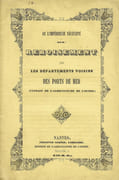 De l'Impérieuse nécessité du reboisement dans les départements voisins des ports de mer (extrait de l'Agriculture de l'ouest)  by KERARMEL Philippe - Image 1
