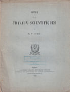Notice sur les travaux scientifiques de M. P. Curie   by CURIE Pierre