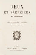 Jeux et Exercices des Petites Filles ou Les Heureuses Vacances. Historiette nouvelle  by  - Image 2
