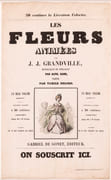 Les Fleurs animées   by GRANDVILLE - AFFICHE]  - Image 1