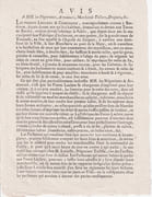 Avis à MM. les négociants, armateurs, marchands toiliers, drapiers, &c   by BORDEAUX 