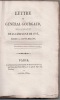 Lettre au g&eacute;n&eacute;ral Gourgaud, sur la relation de la campagne de 1815,  &eacute;crite &agrave; Sainte-H&eacute;l&egrave;ne . Campagne de Belgique] Marchand C.