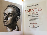 Carnets XXIX à XXXV 
Du 19 février 1935 au 11 janvier 1939