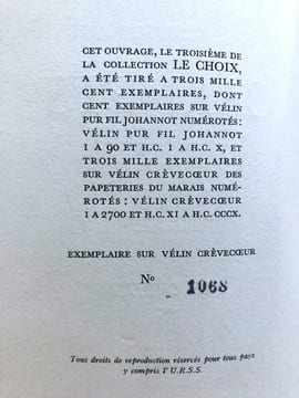 Carnets XXIX à XXXV
Du 19 février 1935 au 11 janvier 1939. Henri De Montherlant