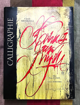 Calligraphie, du signe calligraphié à la peinture abstraite. Claude Mediavilla