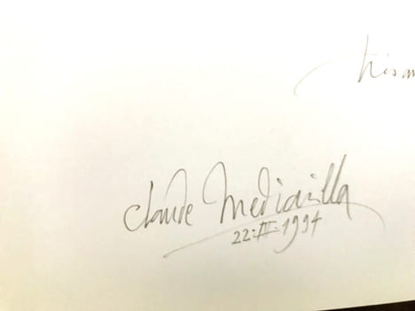 Calligraphie, du signe calligraphié à la peinture abstraite. Claude Mediavilla