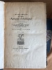 Œuvres Complètes de THEODORE AGRIPPA D'AUBIGNE. Publiées pour la première fois d'après les manuscrits originaux. Accompagnées de Notices biographique, ...