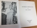 Pensées et réflexions. Recueillies par sa fille Malou Vasseur. VASSEUR PAUL