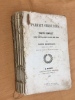 Le Parfait Serrurier ou Traité complet des ouvrages faits en fer. En fin d'ouvrage Tableau du poids des fers ou calculs faits suivant leur longueur, ...