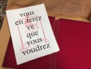 Vous en ferez ce que vous voudrez. Fort profitables conseils en forme de maximes, proposés comme sages et illustrés de 8 estampes, 8 lettrines, 8 ...