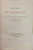 "Vie anecdotique de Jean de La Fontaine" - Orn&eacute;e d'illustrations en couleurs par Jacques TOUCHET. Louis PERCEAU, Jacques TOUCHET (illus.)