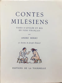 Contes milésiens tirés d'Apulée et mis en vers Français