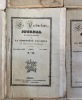 Revue mensuelle – Le Producteur, Journal des Int&eacute;r&ecirc;ts Sp&eacute;ciaux de La Propri&eacute;t&eacute; Vignoble du D&eacute;partement de la Gironde – 2e ann&eacute;e, 1839. LECOUTRE, ...