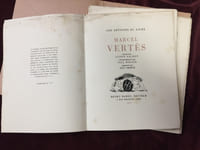 VERTèS. Les Artistes du Livre - Ouvrage consacré à l'œuvre de Marcel Vertès.
