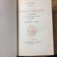 Algérie - Types et Croquis