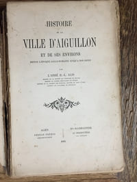 Histoire de la ville d'Aiguillon et de ses environs depuis l'époque gallo-romaine jusqu'à nos jours