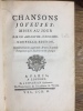 Anthologie française ou Chansons choisies depuis le 13e siècle jusqu'à présent (Musiques et chansons). MONET Jean - MEUSNIER DE QUERLON Anne Gabriel - ...