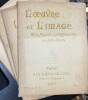 L’oeuvre et l’image. Revue mensuelle de l’art contemporain et du livre illustré. 2ème Année, n°5, mai 1901, 36 pages
. 