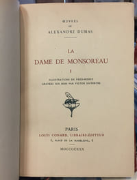 La Dame de Monsoreau - 1930 – 3 volumes