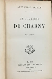 La comtesse de Charny - 6 volumes
