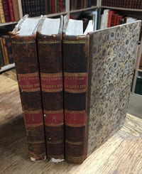 "Histoire de Louis XVI, avec les anecdotes de son règne" - 3 volumes (sur 4)