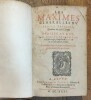 Les Maximes Generalles du Droict Français, divisées en trois livres, Dédiées au Roy – 1631. Pierre DELOMMEAU
