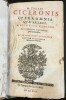 Opera omnia Quae extant - 2 volumes en 1. CICERON - M.Tullii Ciceronis - 1624